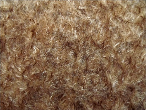 Schulte Sandy & Brown dense tipped 23mm Mohair - 96