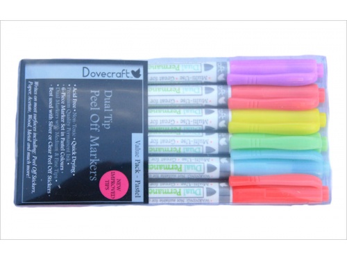 Permanent Markers - Pastel Colours