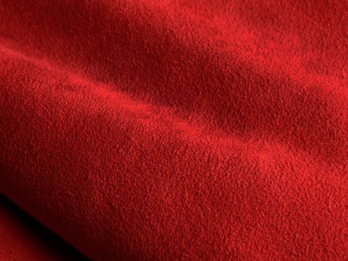 Alcantara - Ruby Red 25 x 25cm