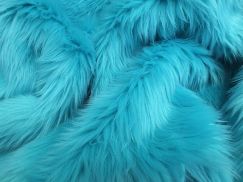 Aqua Turquoise Luxury 60mm Shag Pile