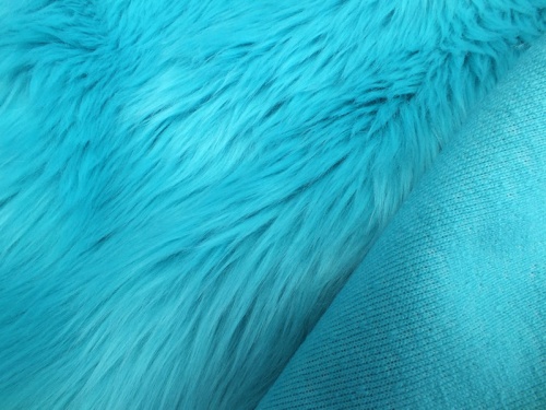 Aqua Turquoise Luxury 60mm Shag Pile
