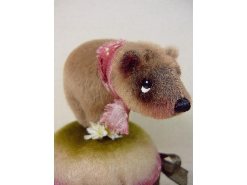 Bashful 10cm Miniature Bear Pincushion Pattern
