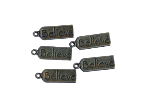 Believe Tags (bronze colour) TB110