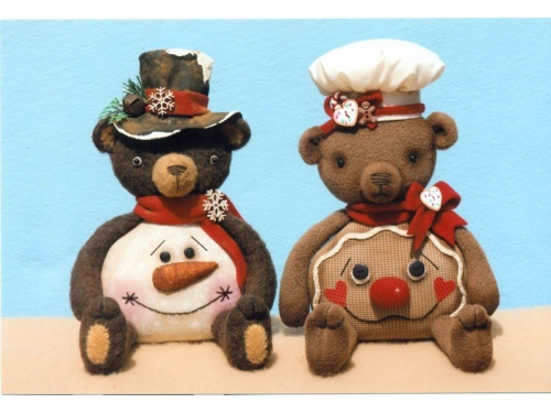 Belly Bears and Shelf Sitters for Winter