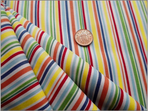 Michael Miller Cotton Retro Slender Stripe 17