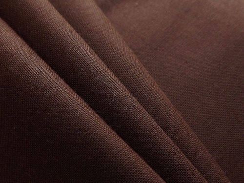 Cotton Plain Dark Brown 66