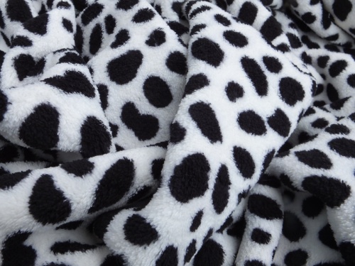 Cuddlesoft - Dalmation Double Sided 6mm  pile