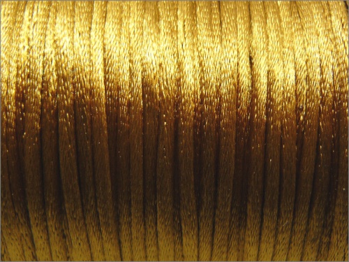 Gold Rattail Silky Cord  2mm