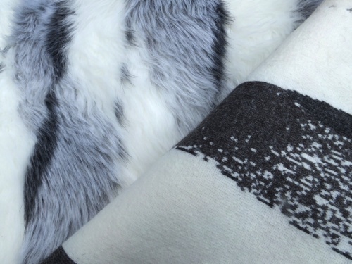 Grey White Ombre 40mm pile O/G