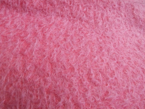 Helmbold Geranium Pink 12mm Felted Mohair HDTR