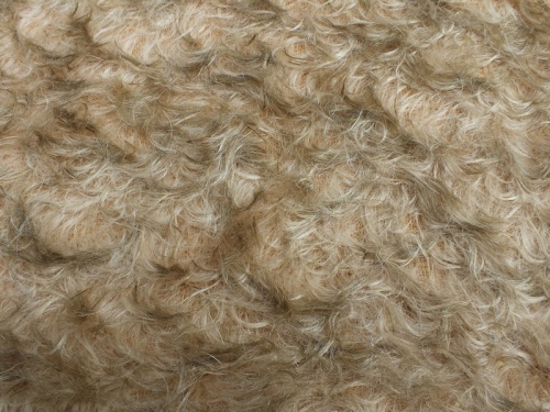 Helmbold 60/52 Beige Taupe Tipped 25mm Mohair 
