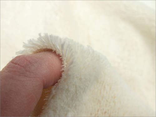 Helmbold Natural Ivory Cotton Plush 9mm Pile