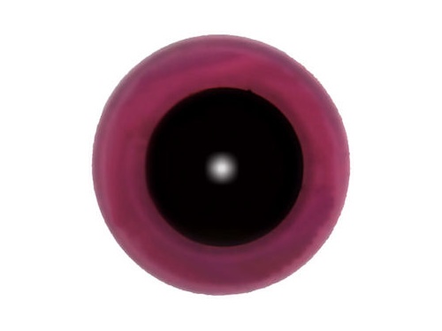 Purple Transparent Glass Eyes
