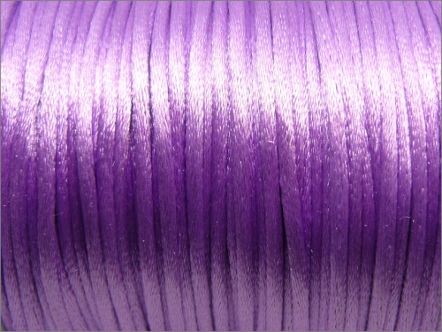 Lavender Rattail Silky Cord  2mm