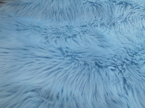 Pale Blue Luxury 60mm Shag Pile