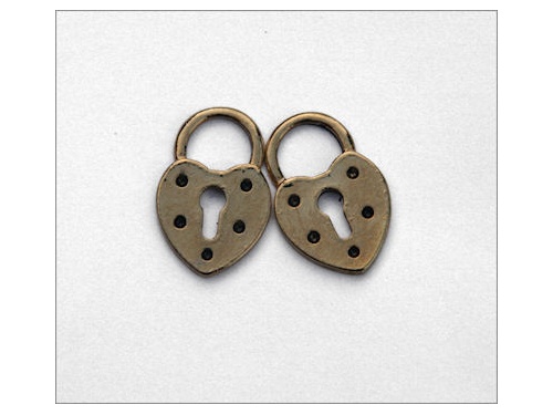 Decorative Locks (antique gold colour) TB124