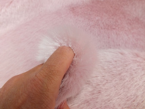 Pink Mink 25-30mm pile