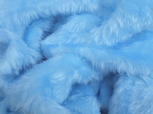 Baby Blue Plain 14mm pile