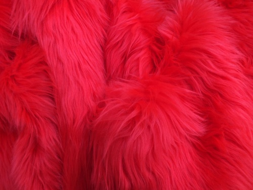 Red Luxury 60mm Shag Pile