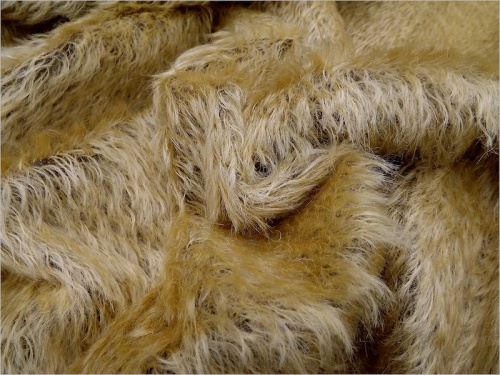 Schulte Silke Gold on Brown 21mm  Mohair - 23