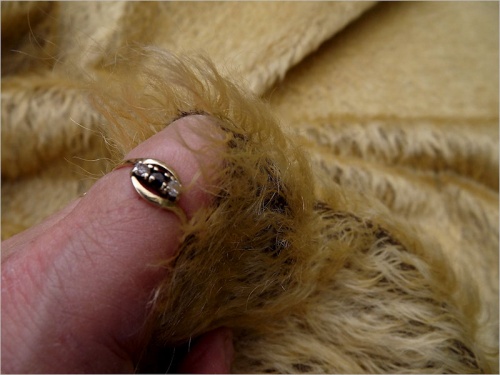 Schulte Silke Gold on Brown 21mm  Mohair - 23