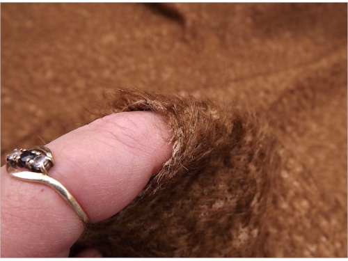 Schulte Chestnut Felted 11mm Mohair -65