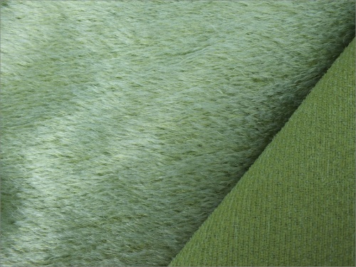 Schulte Lime Green Flat Laid 8mm Mohair 07