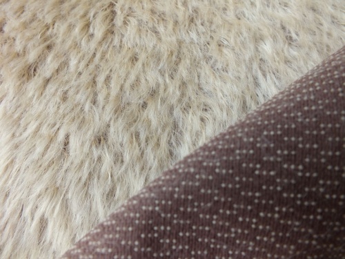 Schulte Silke Beige on Brown 21mm Mohair - 25 