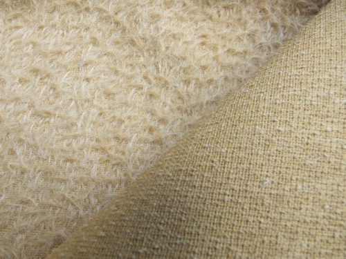 Schulte Light Gold Vintage Felted 11mm Mohair -27