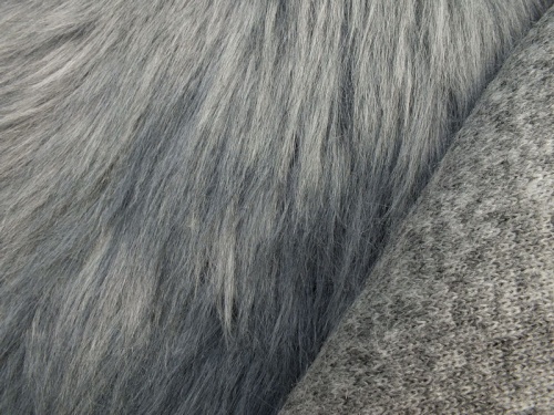 Grey Marl Luxury 60mm Shag Pile