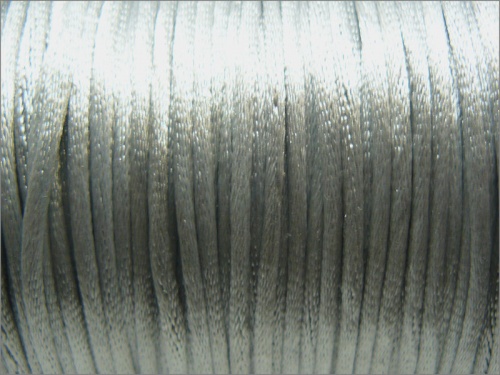 Silver Silky Cord  2mm