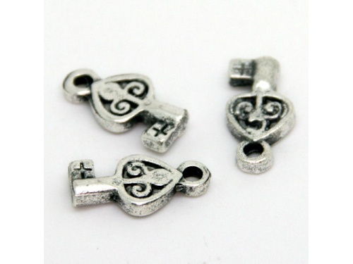 Miniature Decorative Keys (silver colour) TB192