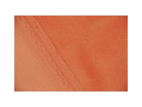 Velvet Mini Bear Fabric - Peach