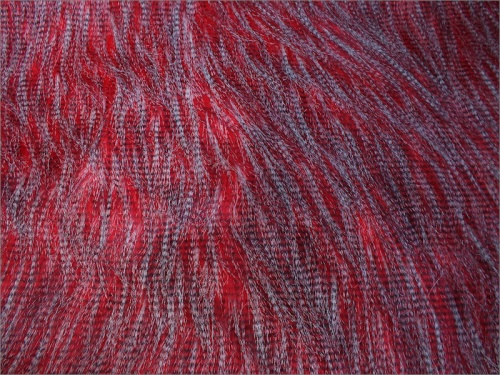 Scarlet Red Peacock 80mm pile